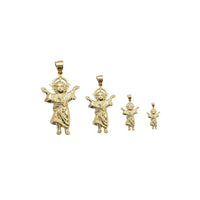 Plain Divine Child Pendant (14K)