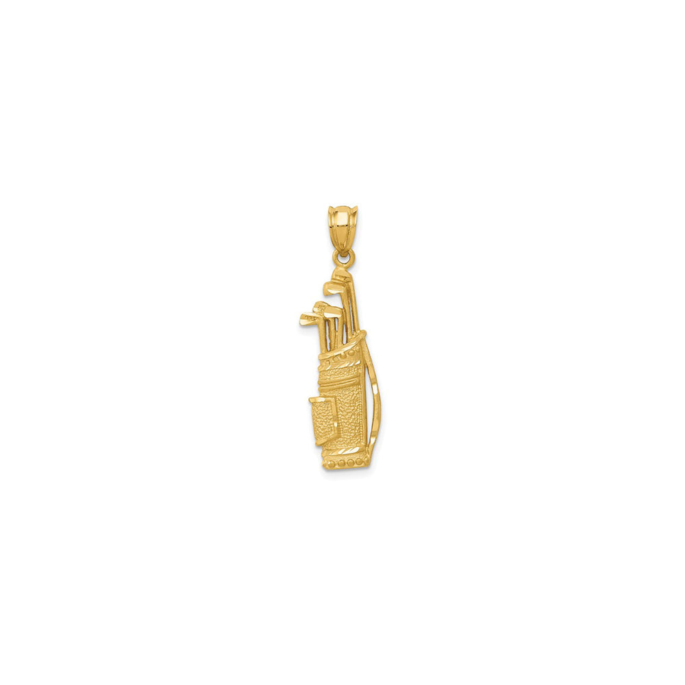 Golf Bag Pendant (14K)