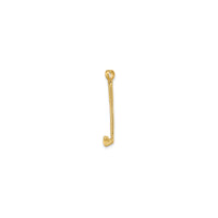 Golf Club with Ball Pendant (14K)