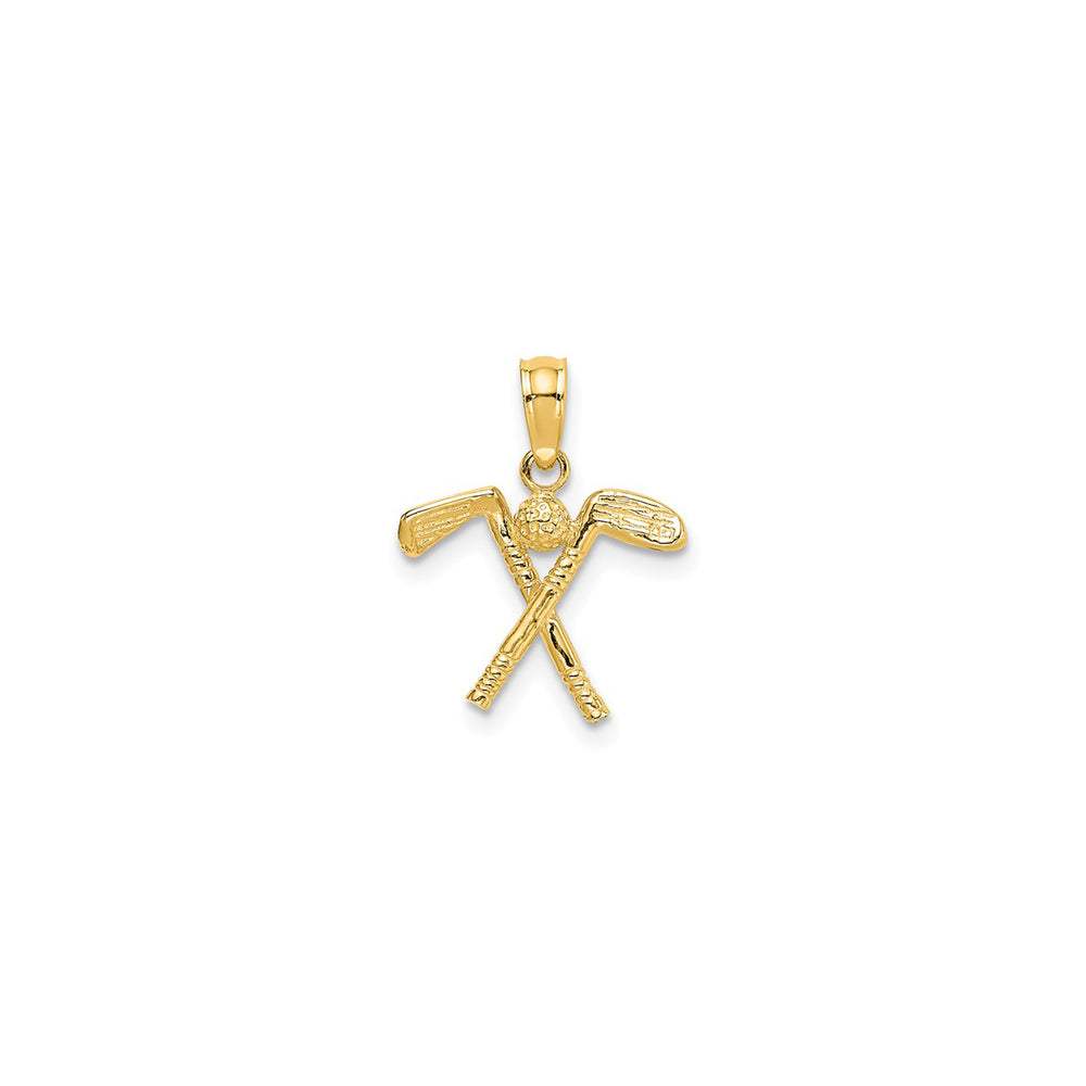 Golf Club with Ball Pendant (14K)