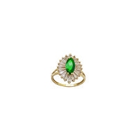 Marquise & Baguette Stone Ring (14K)