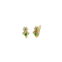 Flower Earrings (14K)