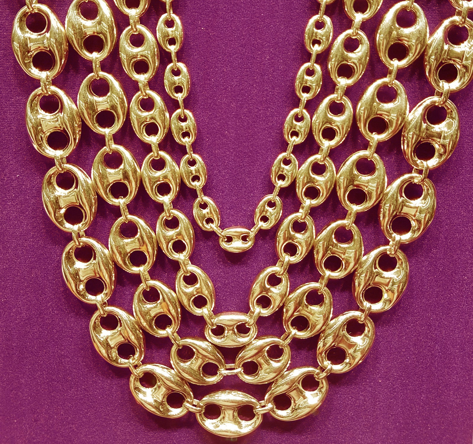 Puffy Mariner Link Chain (Silver) – Popular J