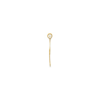 Gymnast Pendant (14K)