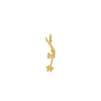 Gymnast Pendant (14K)