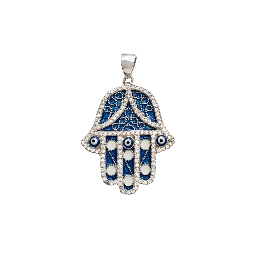 Hamsa Pendant (Silver)