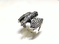 Antique Eagle Ring (Silver) - Popular Jewelry