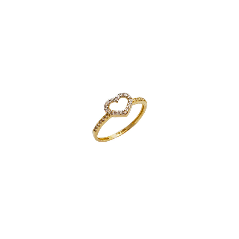 Open Heart Lady Ring (14K)