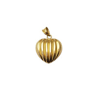 Puffy Heart Pendant (14K)