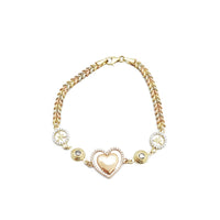 Heart Fancy Bracelet (14K)
