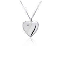 Heart Locker Necklace (Silver)