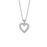Heart Necklace (Silver)