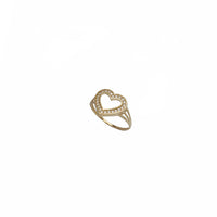 Heart CZ Ring (14K)