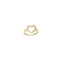 Outlined Heart Ring (14K)