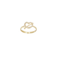 Clipart Heart Ring (14K)