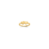 Double Signet Ring (14K)