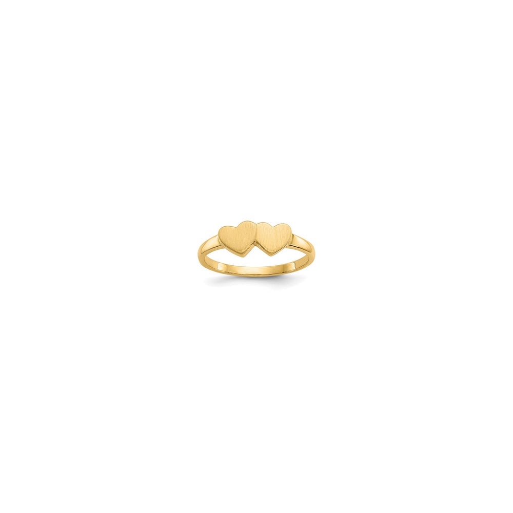 Double Signet Ring (14K)