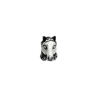Horse Head Charm For Bracelet (Silver)