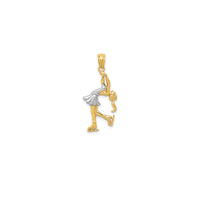Ice Skater Pendant (14K)