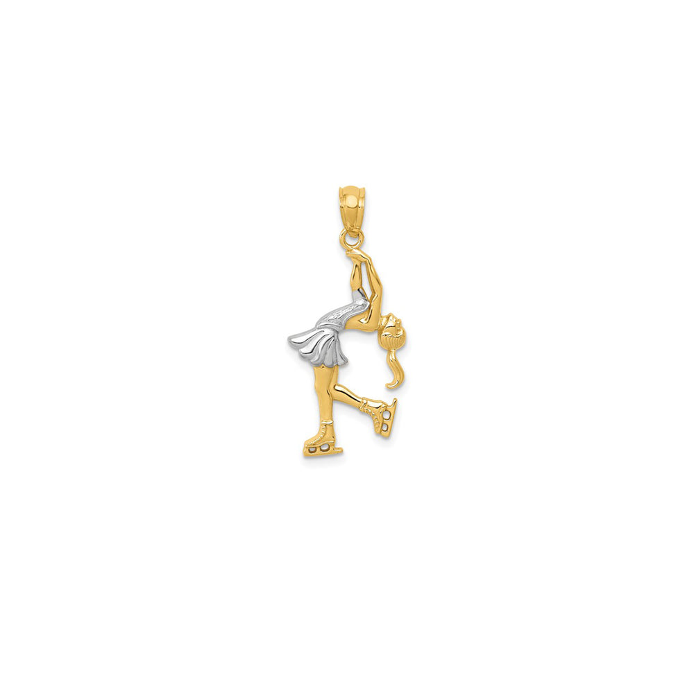 Ice Skater Pendant (14K)