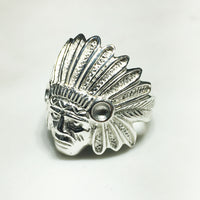 Hindistan Başı Kişi Üzüyü (Gümüş) - Popular Jewelry
