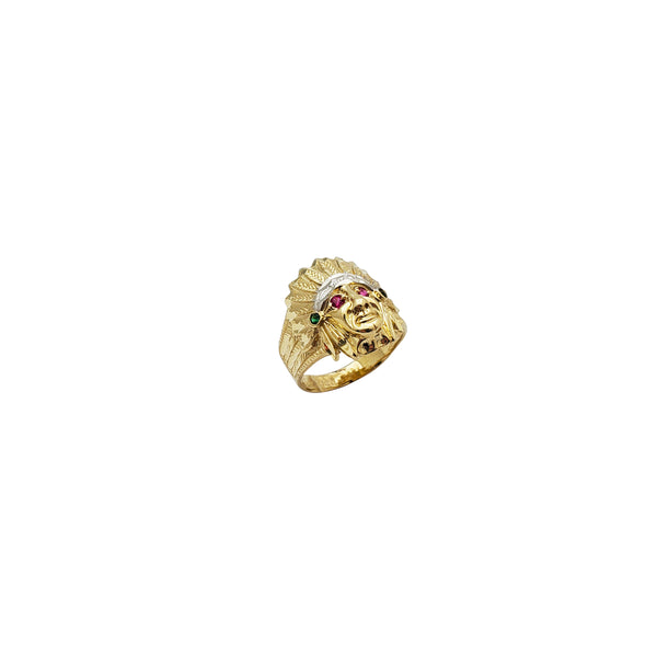 Indian Head Ring (14K)