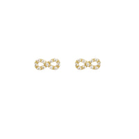 Infinity Stud Earrings (14K)