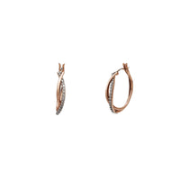 Diamond Intercept Goop Earrings (10K)