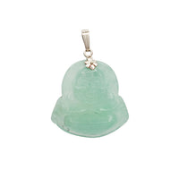 Jade Buddha Pendant (14K)