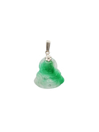 Jade Buddha Pendant (14K)