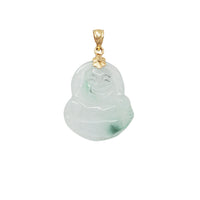 Jade Buddha Pendant (14K)