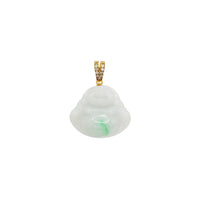 Diamond  Jade Pendant (14K)