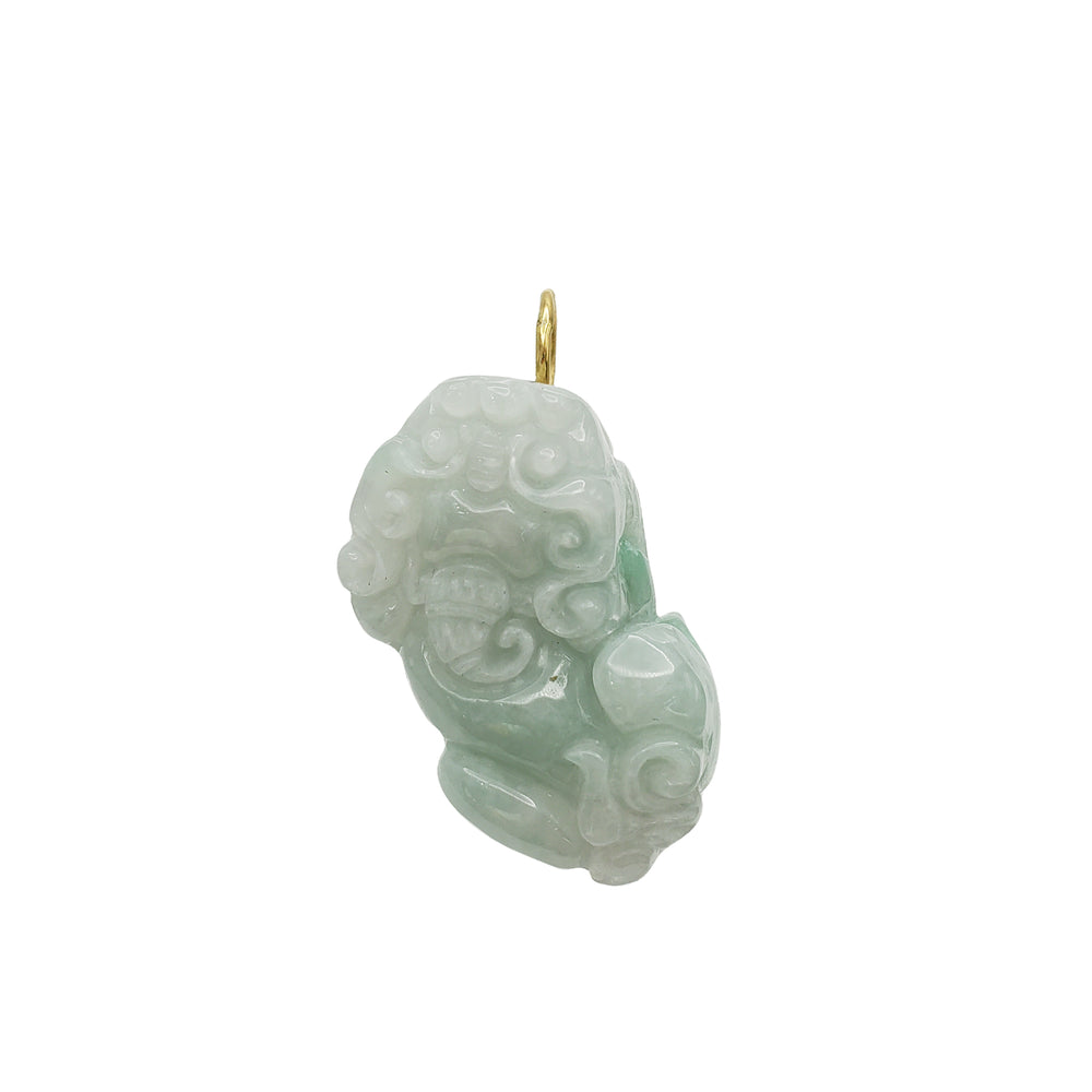 【麒麟】Kirin Jade Pendant (14K)
