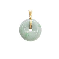 [璧] Jade Pi Disc Pendant (14K)