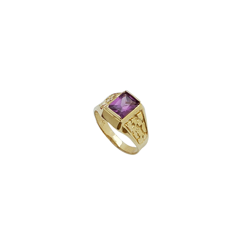 Alexandrite Ring June Birthstone Color Changing Ring Octagon Cut Gems Ring  | eBay