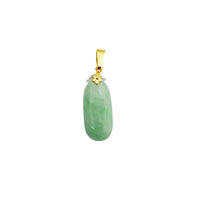 Kettle Jade Pendant (14K)