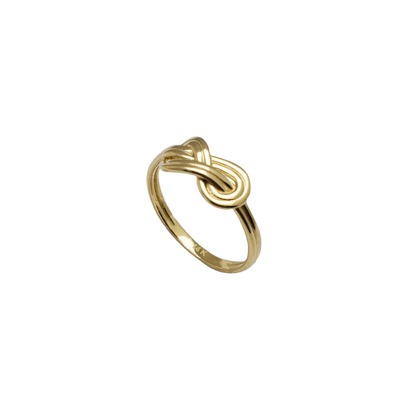 Infinity Symbol Knot Ring (14K)