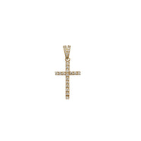 Diamond Cross Pendant (14K)