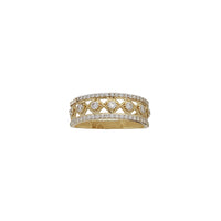 Zirconia Rhombus Lady Ring (14K)