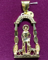 Solid Lazarus Arch Pendant 14K - Lucky Diamond 恆福珠寶金行 New York City 169 Canal Street 10013 Jewelry store Playboi Charlie Chinatown @luckydiamondny 2124311180