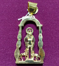 Solid Lazarus Arch Pendant 14K - Lucky Diamond 恆福珠寶金行 New York City 169 Canal Street 10013 Jewelry store Playboi Charlie Chinatown @luckydiamondny 2124311180