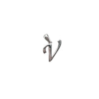[Effen] Initiaal/Letter hanger (zilver)