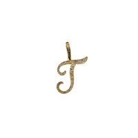 Diamond Letter J Pendant (10K)
