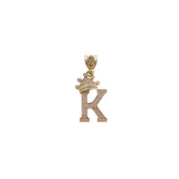 [1.5 inch] Crown Letter Pendant (14K)