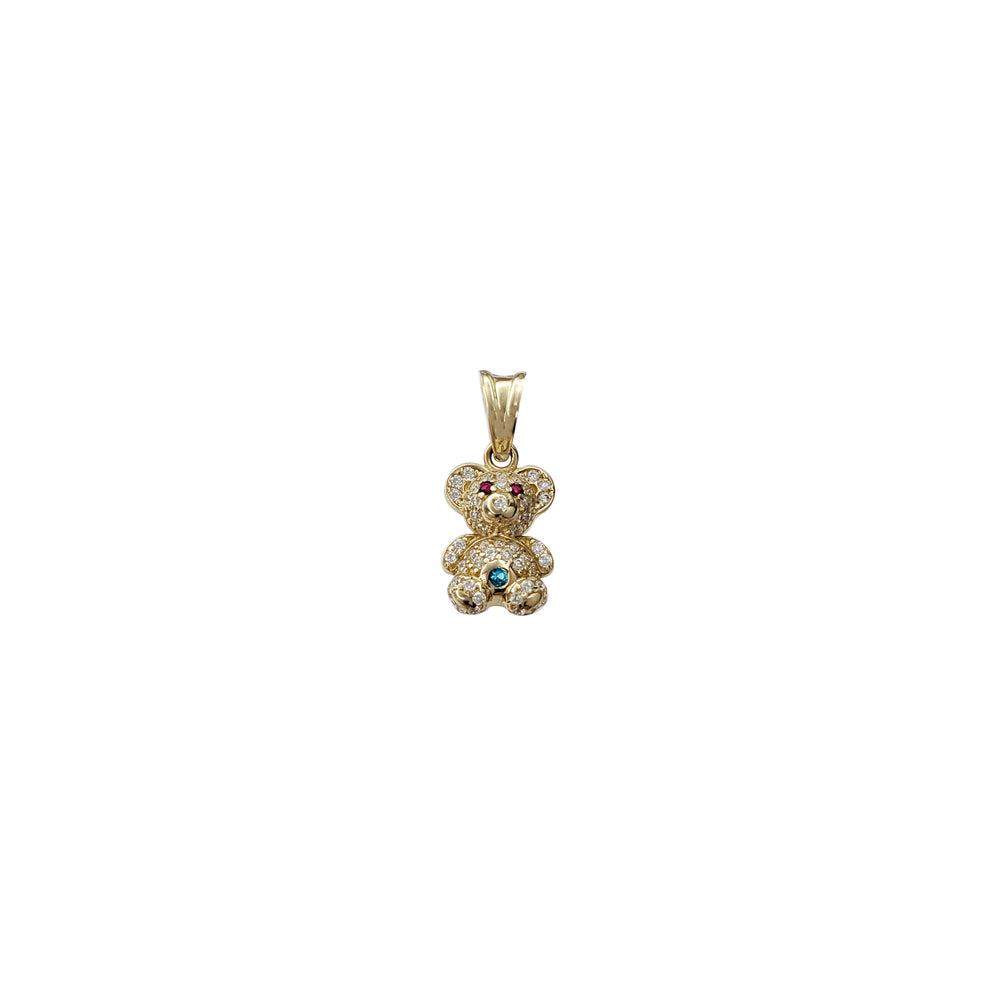 Teddy Bear Pendant (14K)