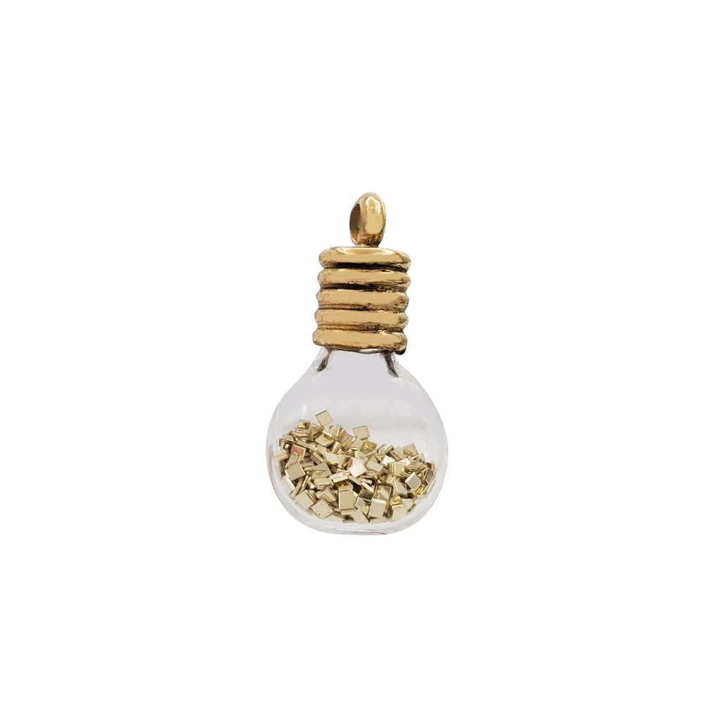 Bottle of Gold Pendant (14K)