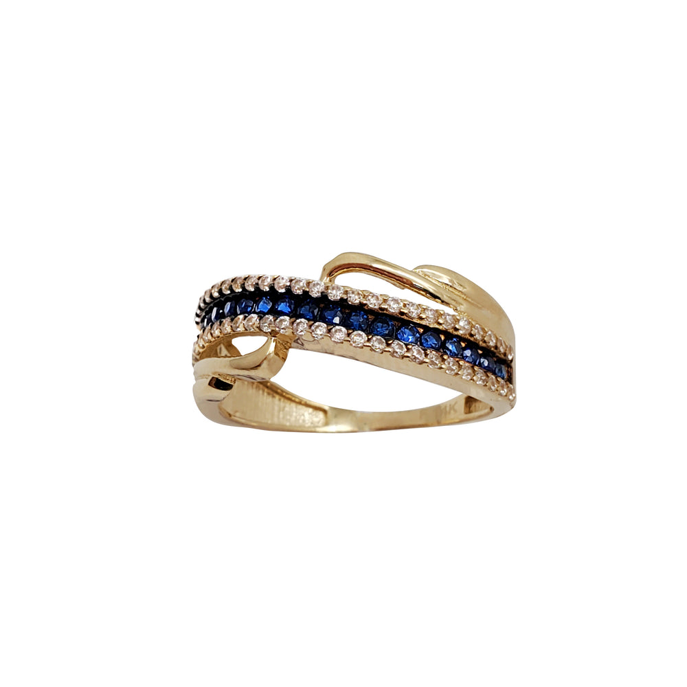 Blue Zirconia Lady Ring (14K)
