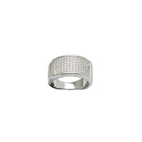 Ledový snubní prsten (stříbrný)