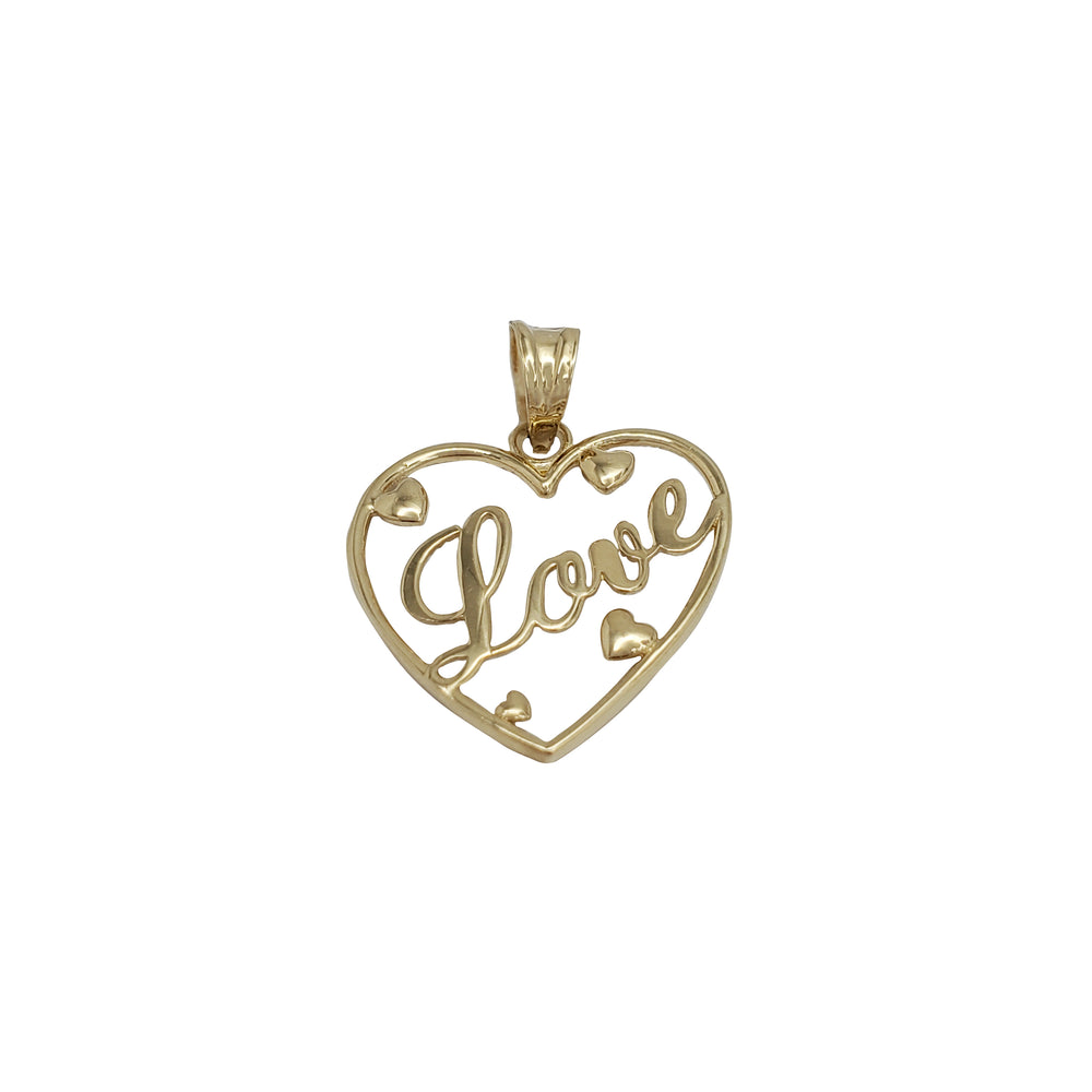 Love Heart Pendant (14K)