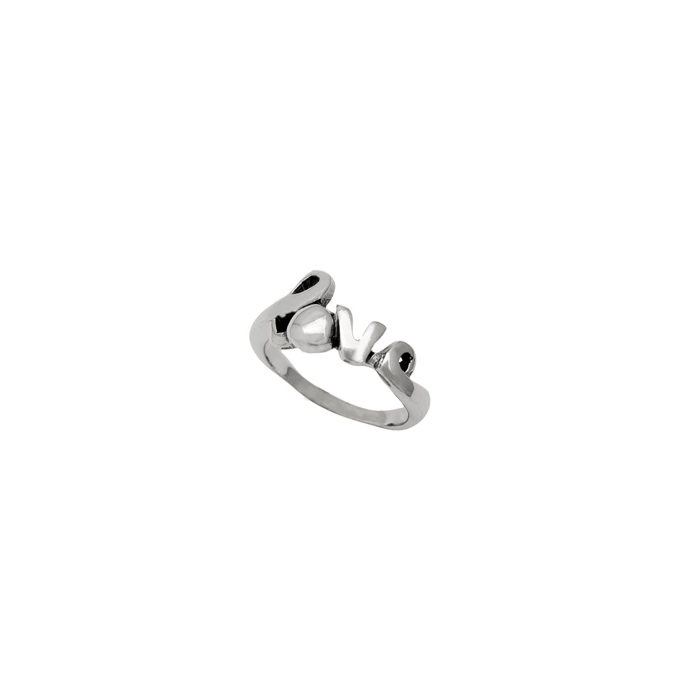 Plain Love Ring (Silver)
